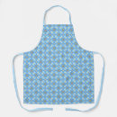 Search for blue abstract pattern aprons Modern
