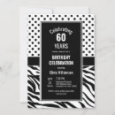 Search for animal 60th birthday invitations Sixty
