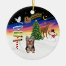 Search for yorkshire terrier christmas tree decorations Pets
