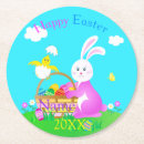 Search for easter coasters Cute easter bunny