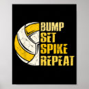 Search for spike posters Volleyball