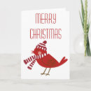 Search for red bird christmas cards Birds