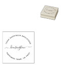 Search for script rubber stamps New home