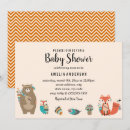 Search for tribal baby girl shower invitations Woodland