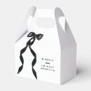 Search for black ribbon favour boxes Elegant