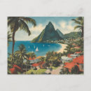 Search for caribbean postcards St lucia