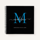 Search for blue sky notebooks Monogrammed