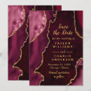 Search for marble save the dates Geode gemstone