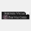 Search for pentagram bumper stickers Black
