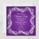 Search for purple christmas invitations Xmas