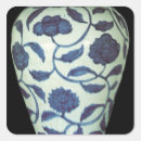 Search for blue large square stickers Flowers