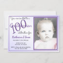 Search for 100 year celebration invitations 100 years old