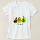 Search for pear tshirts Watercolor