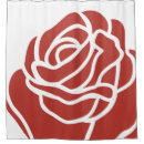 Search for red rose shower curtains Flower