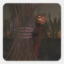 Search for pumpkin head stickers Scarecrow