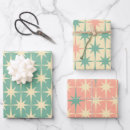Search for mint green christmas wrapping paper Retro