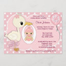 Search for stork baby shower invitations Delivery