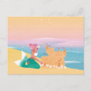 Search for cute beach postcards Illustration
