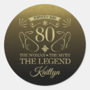 Search for happy 80th birthday stickers Party