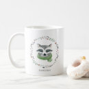 Search for cute raccoon mugs Watercolor
