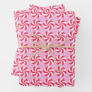 Search for peppermint christmas wrapping paper Pink