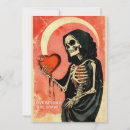 Search for horror valentines day cards Skull