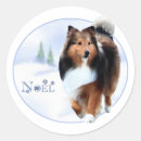 Search for shetland sheepdog stickers Xmas