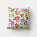 Search for bright floral cushions Abstract