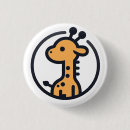 Search for cute giraffe badges Wildlife