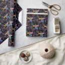 Search for motivational wrapping paper Black