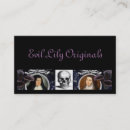 Search for skull business cards Dark