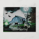 Search for happy haunting postcards Black cat