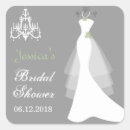Search for bridal gown stickers Grey