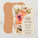 Search for rustic elegant bridal shower invitations Floral