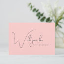 Search for flower girl cards Minimalist
