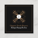 Search for black candle business cards Rustic