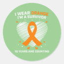 Search for 10 years stickers Survivor