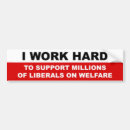 Search for hard work bumper stickers Government