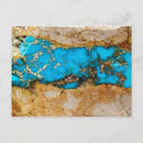 Search for gems minerals postcards Turquoise