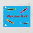 Search for welcome back postcards Class