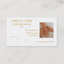 Search for osteopath business cards Health