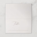 Search for champagne place cards Ivory