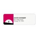 Search for horror return address labels Black