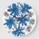 Search for blue and orange clocks Whimsical