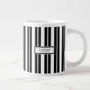 Search for black and white stripes mugs Kitchen