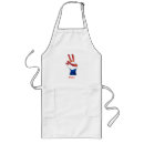Search for remembrance day aprons Red white and blue