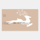 Search for deer rectangle stickers Animals