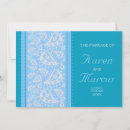 Search for paisley wedding invitations Aqua