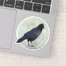 Search for raven bird stickers Gothic