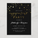 Search for confetti engagement party invitations Calligraphy